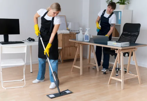 Nettoyage de bureau professionnel à Marquefave